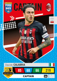 Davide Calabria A.C. Milan 2023 FIFA 365 Captain #344